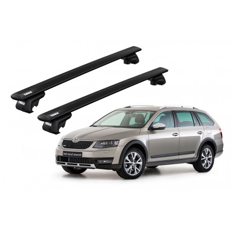 Barras Thule SKODA Octavia Scout 14-20 RE / Wing EVO BK