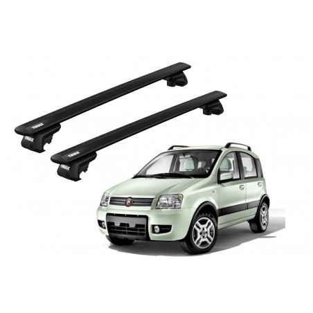 Barras Thule FIAT Panda 4X4 04-11 RE / WingBar EVO Black