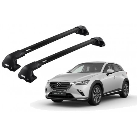 Barras Thule MAZDA CX-3 15- TN / EDGE Flush Black