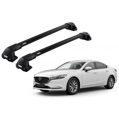 Barras Thule MAZDA 6 13- TN / EDGE Flush Black