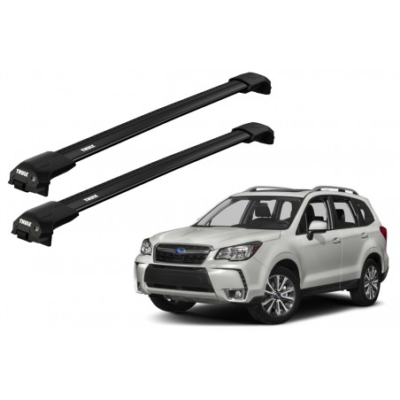 Barras Thule SUBARU Forester 19- RE / EDGE Flush Black