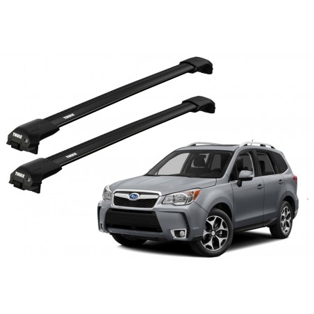 Barras Thule SUBARU Forester 13-18 RE / EDGE Flush Black