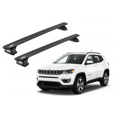 Barras Thule JEEP Compass 17- RA / WingBar EVO Black