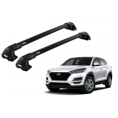 Barras Thule HYUNDAI Tucson 15-21 TN / EDGE Flush Black