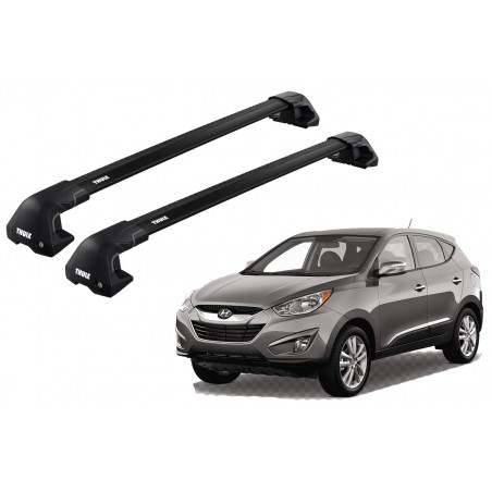 Barras Thule HYUNDAI Tucson 10-15 TN / EDGE Flush Black