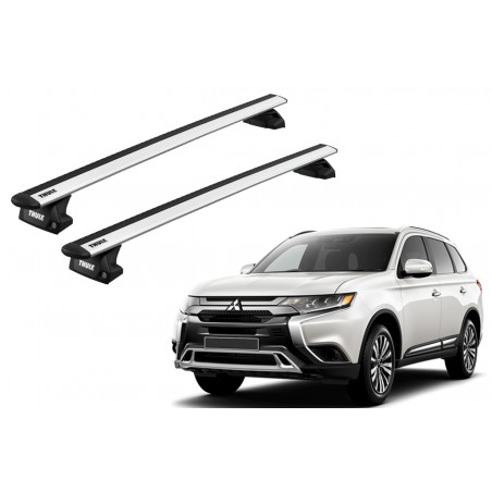 Barras Thule MITSUBISHI Outlander 13-21 RA / Wing EVO