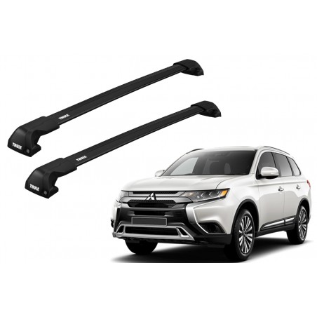 Barras Thule MITSUBISHI Outlander 13-21 RA / EDGE Flu BK