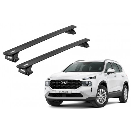 Barras Thule HYUNDAI Santa Fe 18- RA / WingBar EVO BLACK