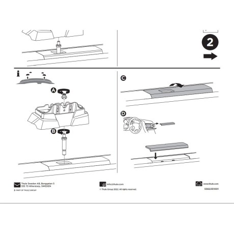 Kit De Anclaje Thule 187100