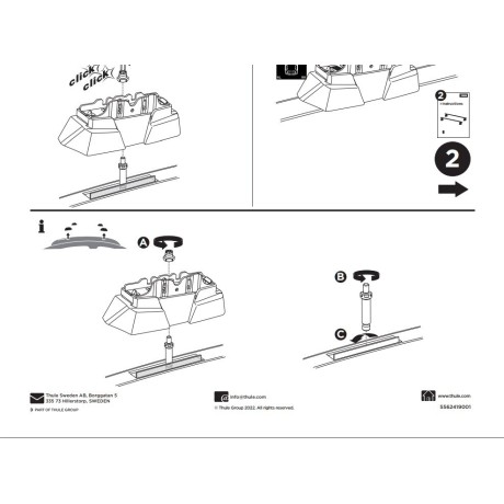 Kit De Anclaje Thule 187140