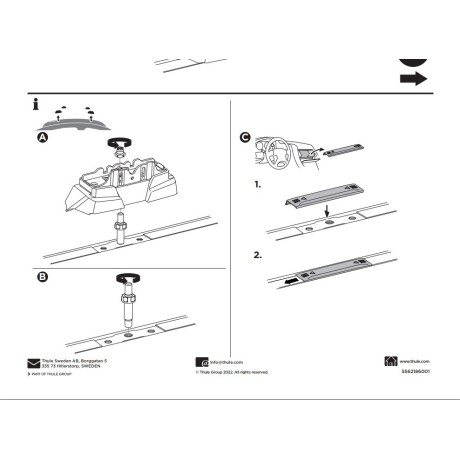 Kit De Anclaje Thule 187026