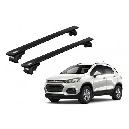 Barras Thule CHEVROLET Trax 13- RE / WingBar EVO Black