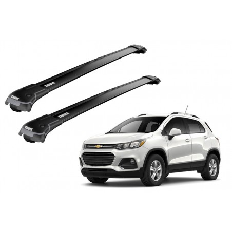 Barras Thule CHEVROLET Trax 13- RE / WingBar EDGE Black