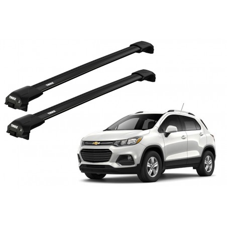 Barras Thule CHEVROLET Trax 13- RE / EDGE Flush Black