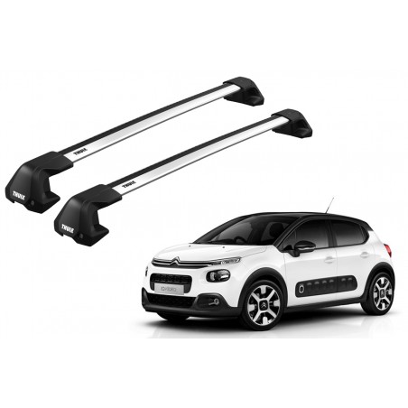 Barras Thule CITROEN C3 17- TN / EDGE Flush