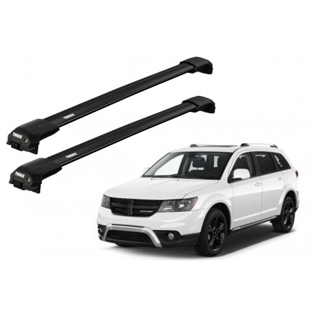 Barras Thule DODGE Journey 12- RE / EDGE Flush Black