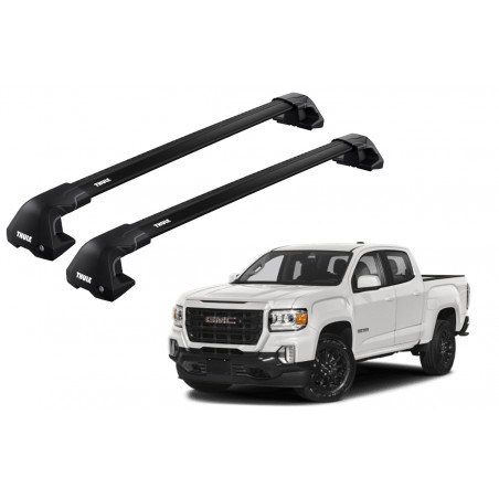 Barras Thule GMC Canyon 15- TN / EDGE Flush Black