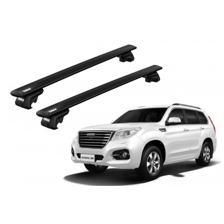 Barras Thule GREAT WALL Haval H9 15- RE / WingBar EVO Black