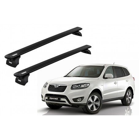 Barras Thule HYUNDAI Santa Fe 06-12 RA / WingBar Black