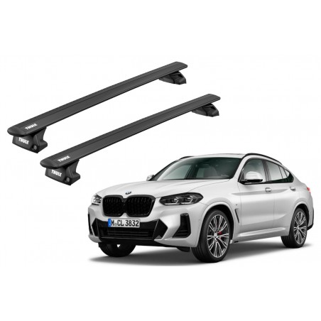 Barras Thule BMW X4 19- RA / WingBar EVO Black