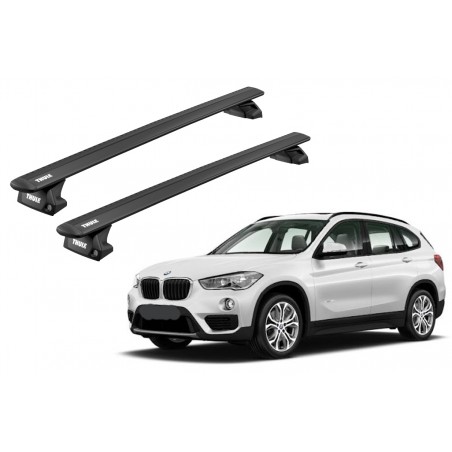 Barras Thule BMW X1 16-22 RA / WingBar EVO Black