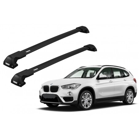 Barras Thule BMW X1 16-22 RA / EDGE Flush Black