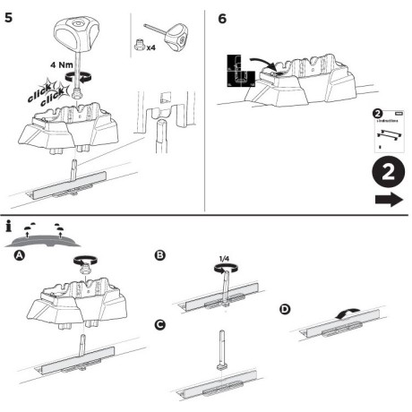 Kit De Anclaje Thule 187057