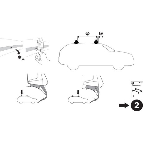 Kit De Anclaje Thule 145028