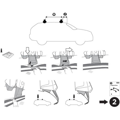 Kit De Anclaje Thule 145086