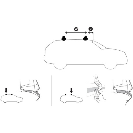 Kit De Anclaje Thule 145008