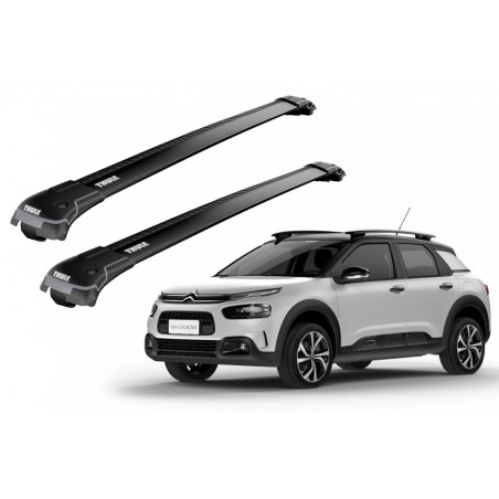 Barras Thule CITROEN C4 Cactus 14-18 RE / WingBar EDGE Black