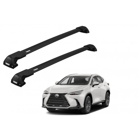 Barras Thule LEXUS NX-Series 15-21 RA / EDGE Flush Black