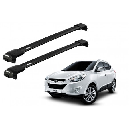 Barras Thule HYUNDAI ix35 10-15 RE / EDGE Flush Black