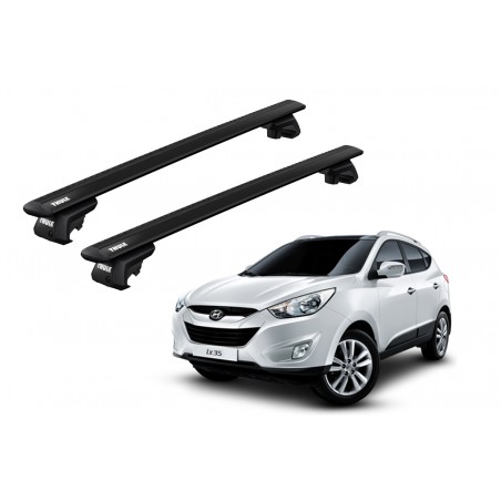 Barras Thule HYUNDAI ix35 10-15 RE / WingBar EVO Black