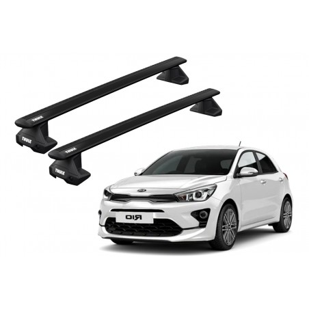 Barras Thule KIA Rio 17-22 TN / WingBar EVO Black