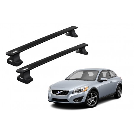 Barras Thule VOLVO C30 07-13 TN / WingBar Black