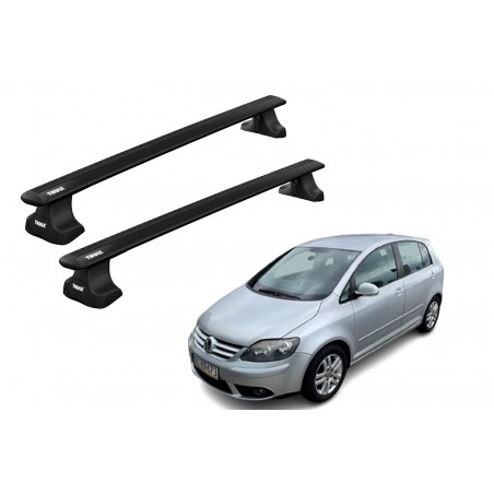 Barras Thule VOLKSWAGEN Golf Plus 05-08 TN / WingBar Black