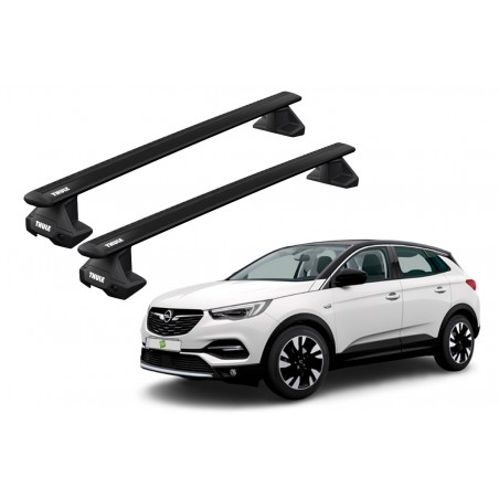 Barras Thule OPEL Grandland X 18- TN / WingBar EVO Black