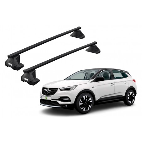 Barras Thule OPEL Grandland X 18- TN / SquareBar EVO