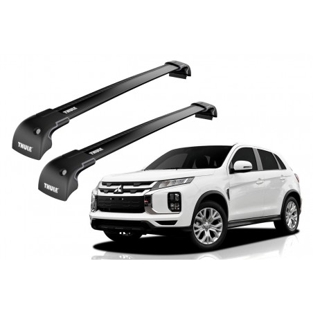 Barras Thule MITSUBISHI ASX 10-22 PF / WingBar EDGE Black