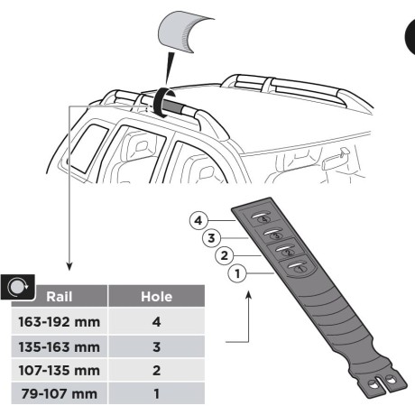 Base Thule Edge Flush...