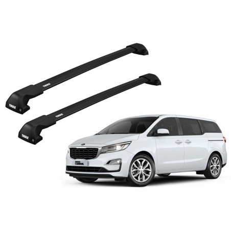 Barras Thule KIA Sedona 15-21 RA / EDGE Flush Black