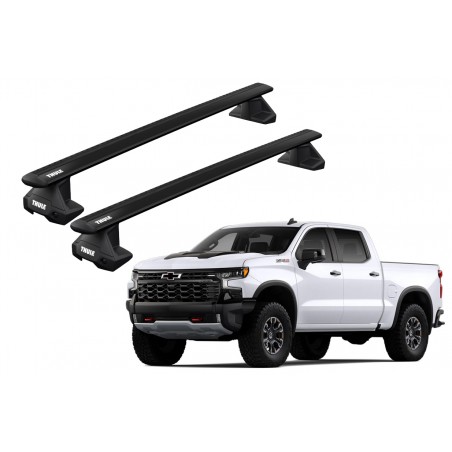 Barras Thule CHEVROLET Silverado 19- TN / Wing EVO Black