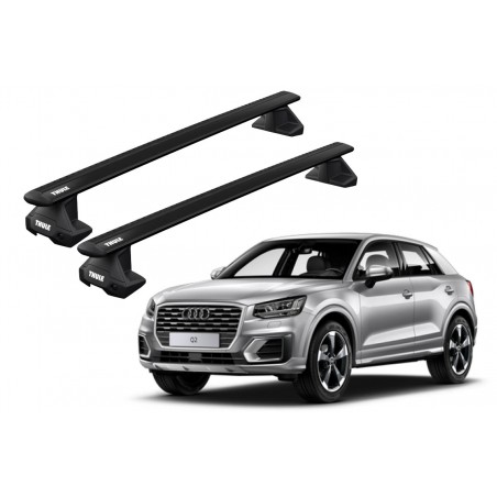 Barras Thule AUDI Q2 17- TN / WingBar EVO Black