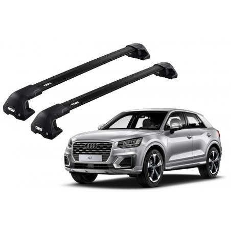 Barras Thule AUDI Q2 17- TN / EDGE Flush Black