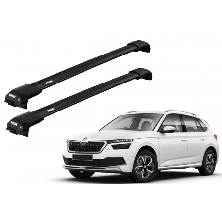 Barras Thule SKODA Kamiq 20- RE / EDGE Flush Black