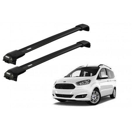 Barras Thule FORD Transit Courier 14- RE / EDGE Flush Black