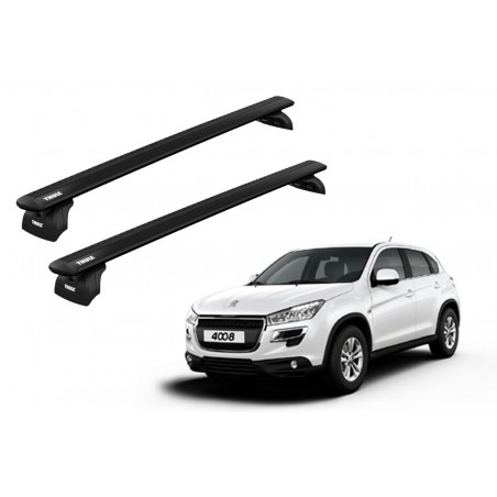 Barras Thule PEUGEOT 4008 12- PF / WingBar Black