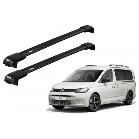 Barras Thule VOLKSWAGEN Caddy 21-22 RE / EDGE Flush Black