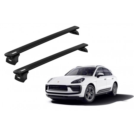 Barras Thule PORSCHE Macan 14- RA / WingBar Black